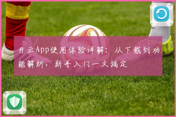 开云App使用体验详解：从下载到功能解析，新手入门一文搞定